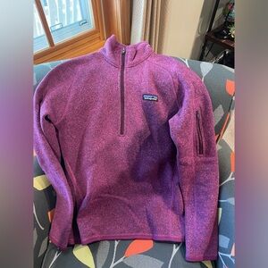 Purple Patagonia Fleece